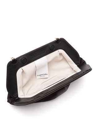 Clutch Emera Satin nero THE MOIRE' | TMFW25EMRSA1BLACK